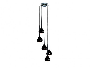 LAMPA WISZĄCA AGA5 - CZARNA
