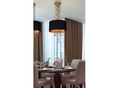 LAMPA WISZĄCA K1 - CZARNA