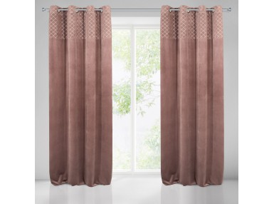 ZAS/KARINA/2/RÓŻ 140X250 PRZEL 745