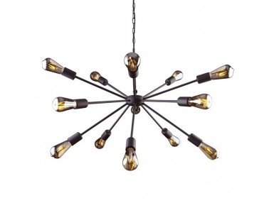 Lampa Wisząca Rod XV Black