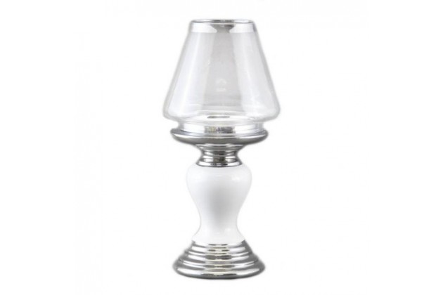 Pl Świecznik Ze Szklanym Kloszem