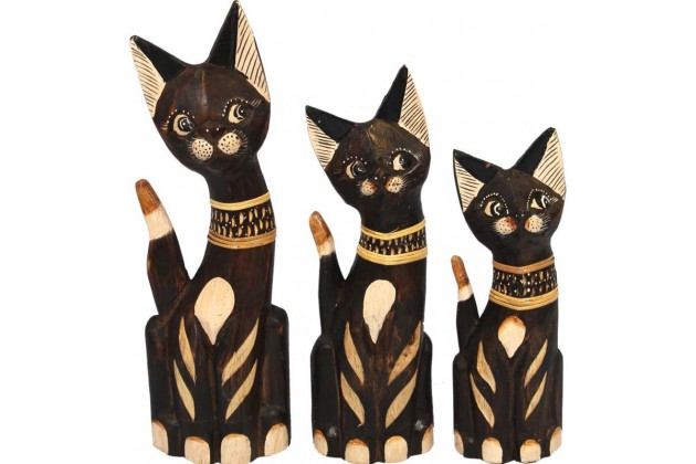 Pl Ozdoba Z Drewna-Kot