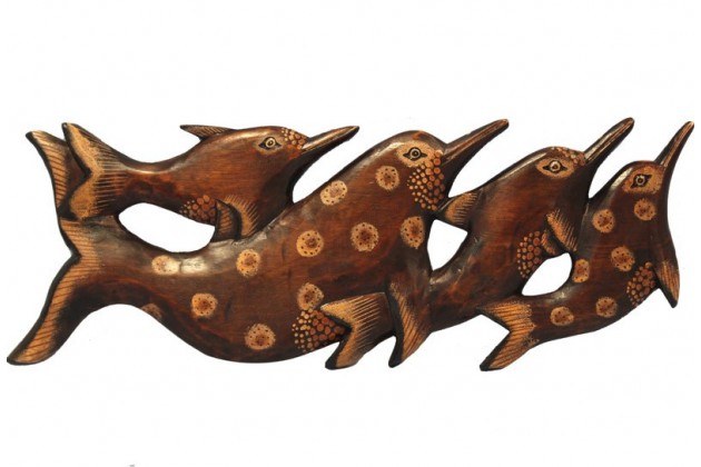 Pl Figurka Drew.Delfin Family Ciemny-Prom.