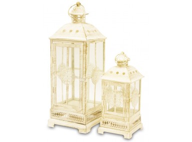 Pl Lampion Metalowy  Kpl.2 Szt.-Prom.