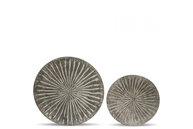 Talerz Metalowy 2 Szt.