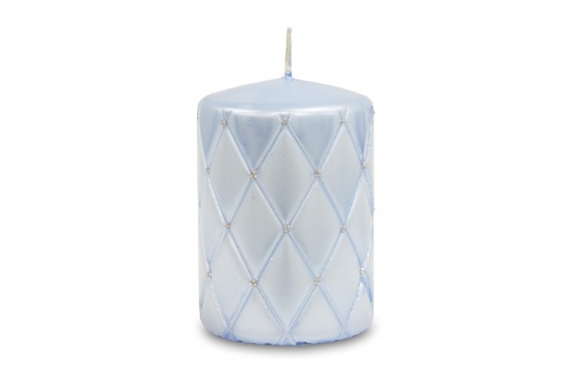 Pl Błękit Świeca Florencja Lakier Walec Mały