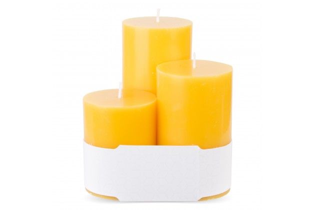 Pl Trop. Mango Świeca Glass Classic 3-Pack Walec