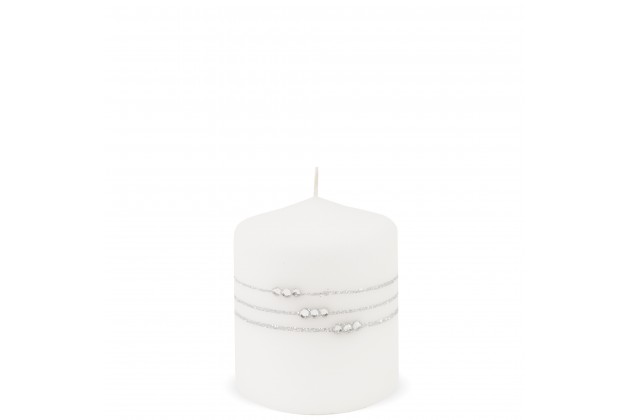 Pl Biel Świeca Kolia Mat Walec Mały Fi8