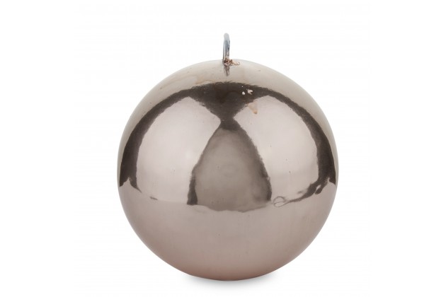 Pl Świeca Lustro Kula Rose Gold