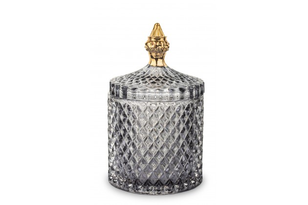 Szklany Pojemnik Dekoracyjny