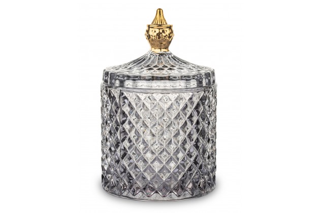 Szklany Pojemnik Dekoracyjny