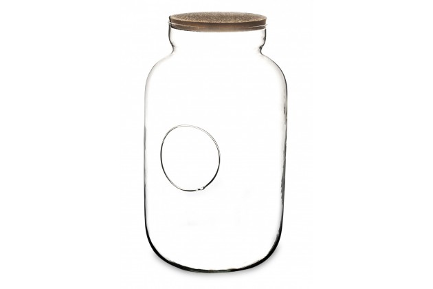 Pl Słoik+Otwór + Korek