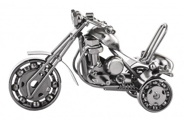 Pl Motocykl Trójkołowy Metal 16Cm