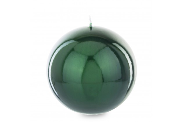 Pl Świeca Lustro Kula 12 Zielony