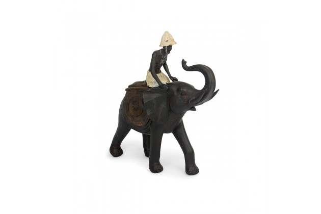 Pl Figurka Afrykanin Na Słoniu