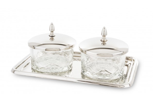 Kpl.Pojemników Na Tacy