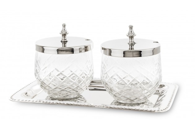 Kpl.Pojemników Na Tacy