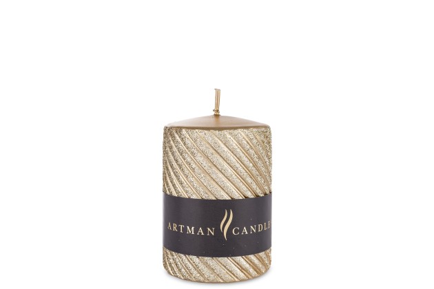 Pl Złoty Świeca Caroline Walec Mały Fi7