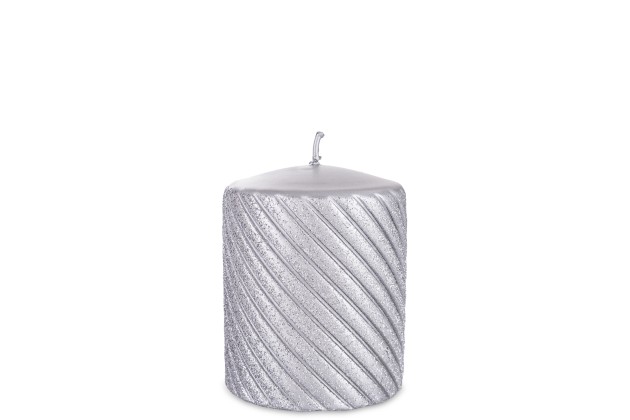 Pl Srebrny Świeca Caroline Walec Mały Fi8