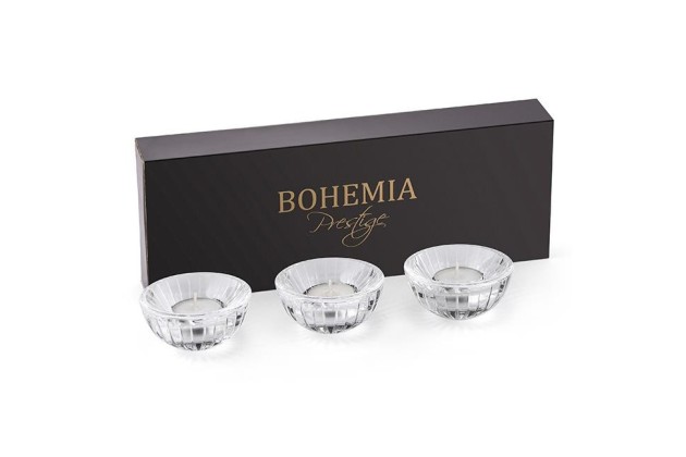 Pl Bohemia Prestige Świeczniki Kpl.3 Szt